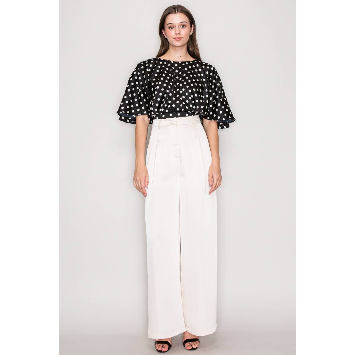 Julianne top in black