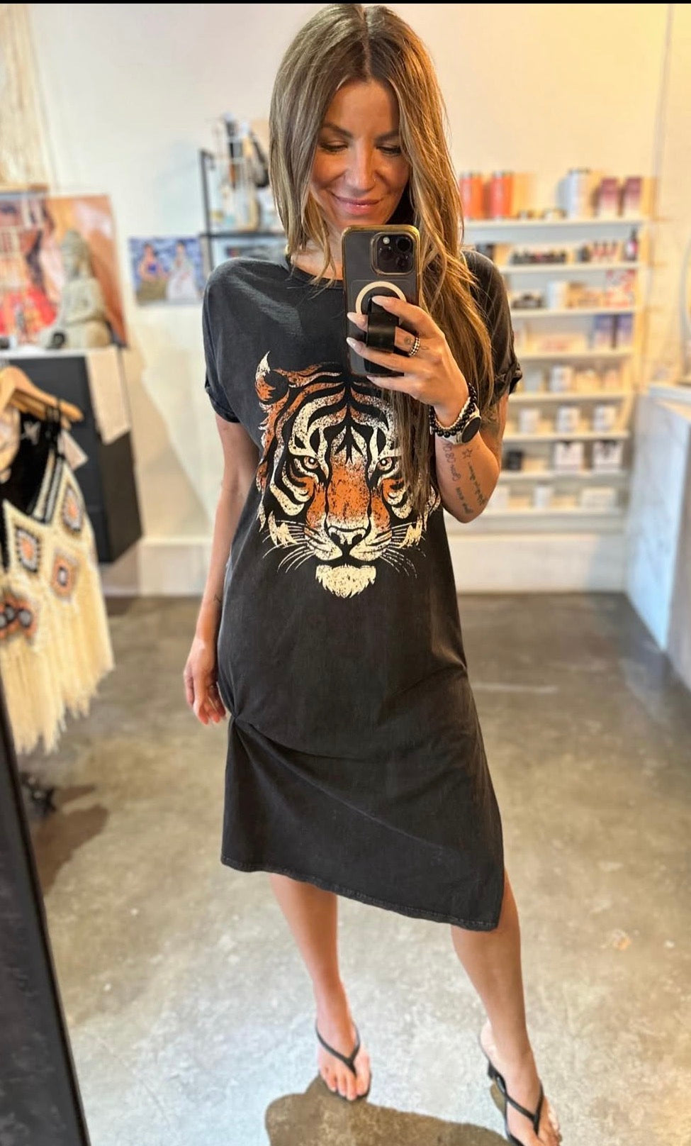 Hear she roars tee dress- preorder