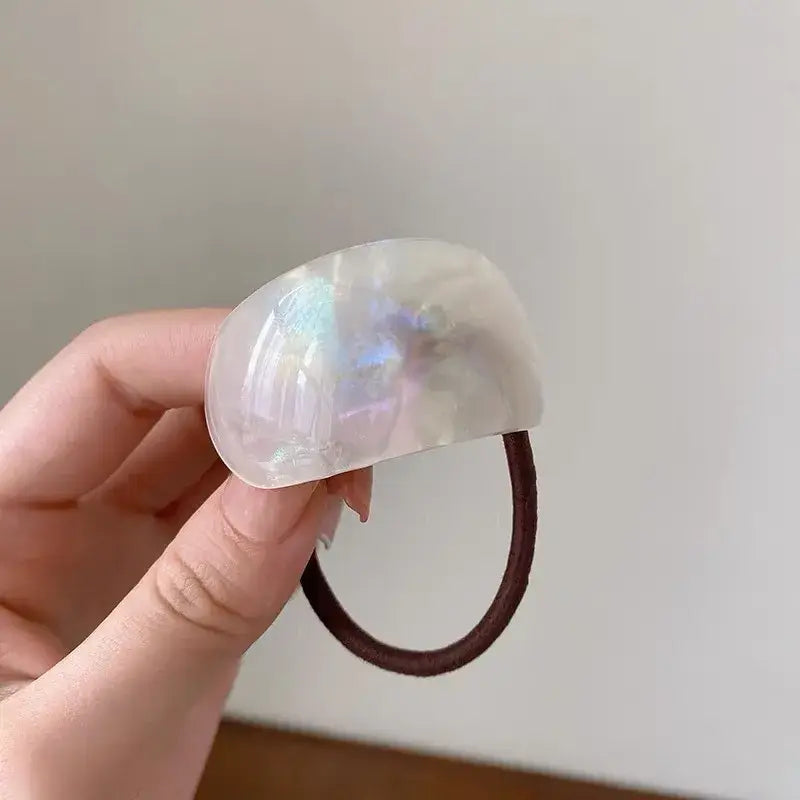Acrylic Color Hair Tie(more colors)