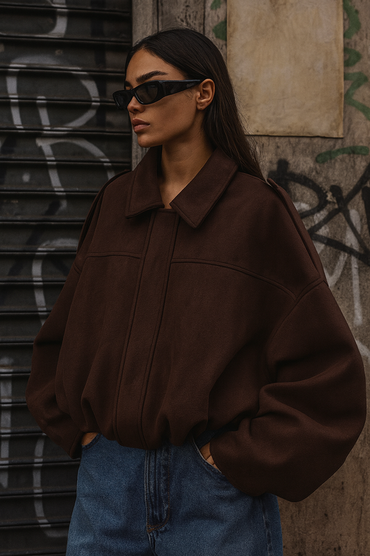 The Kirk Suede Touch Bomber Jacket(more colors )