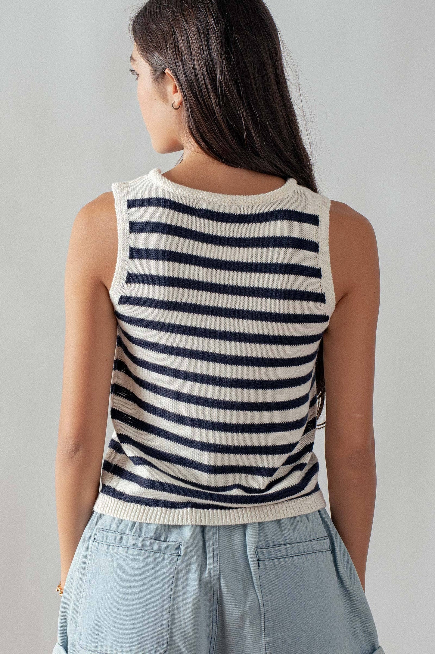 Dockside knit tank