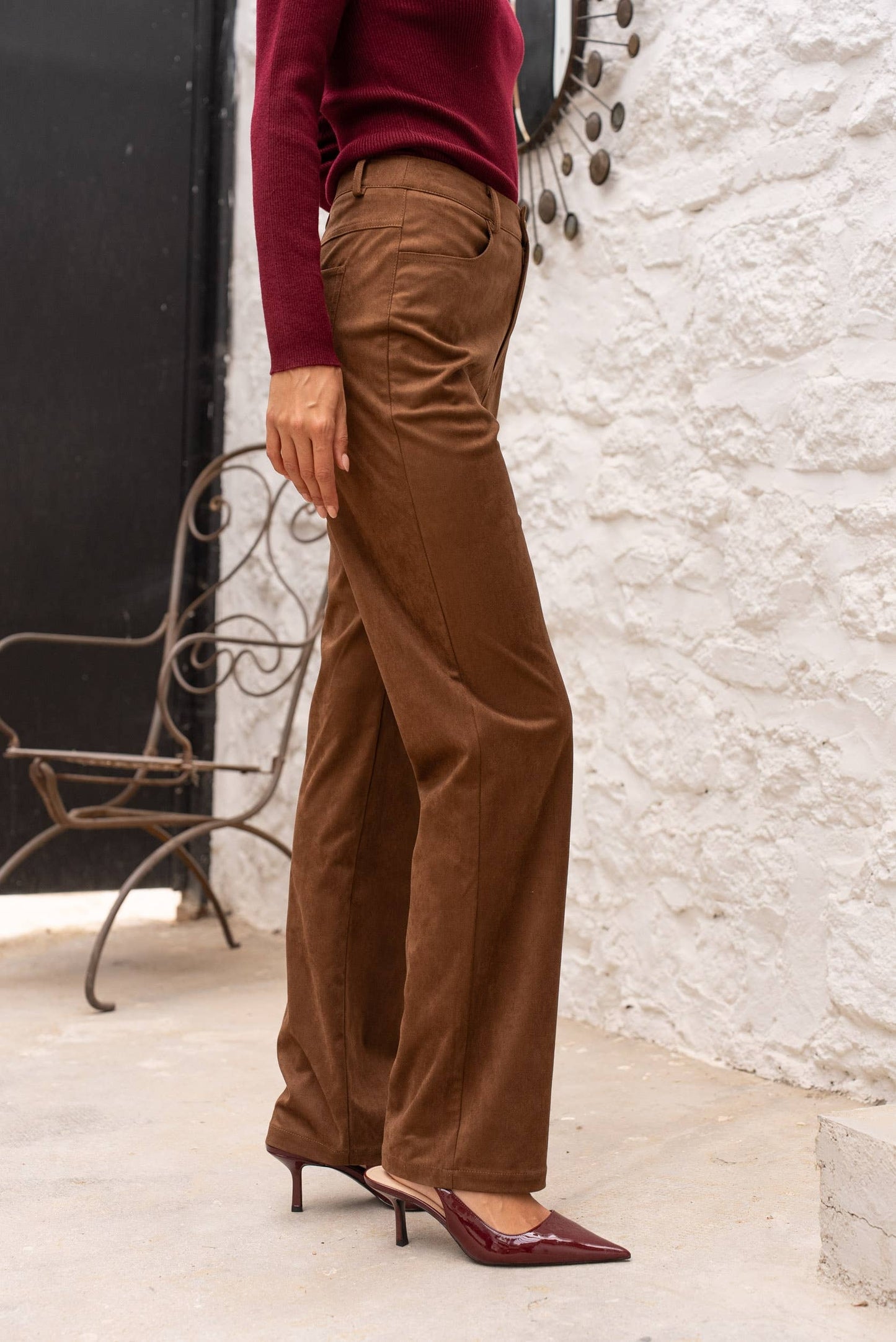 Gabriel suede trousers