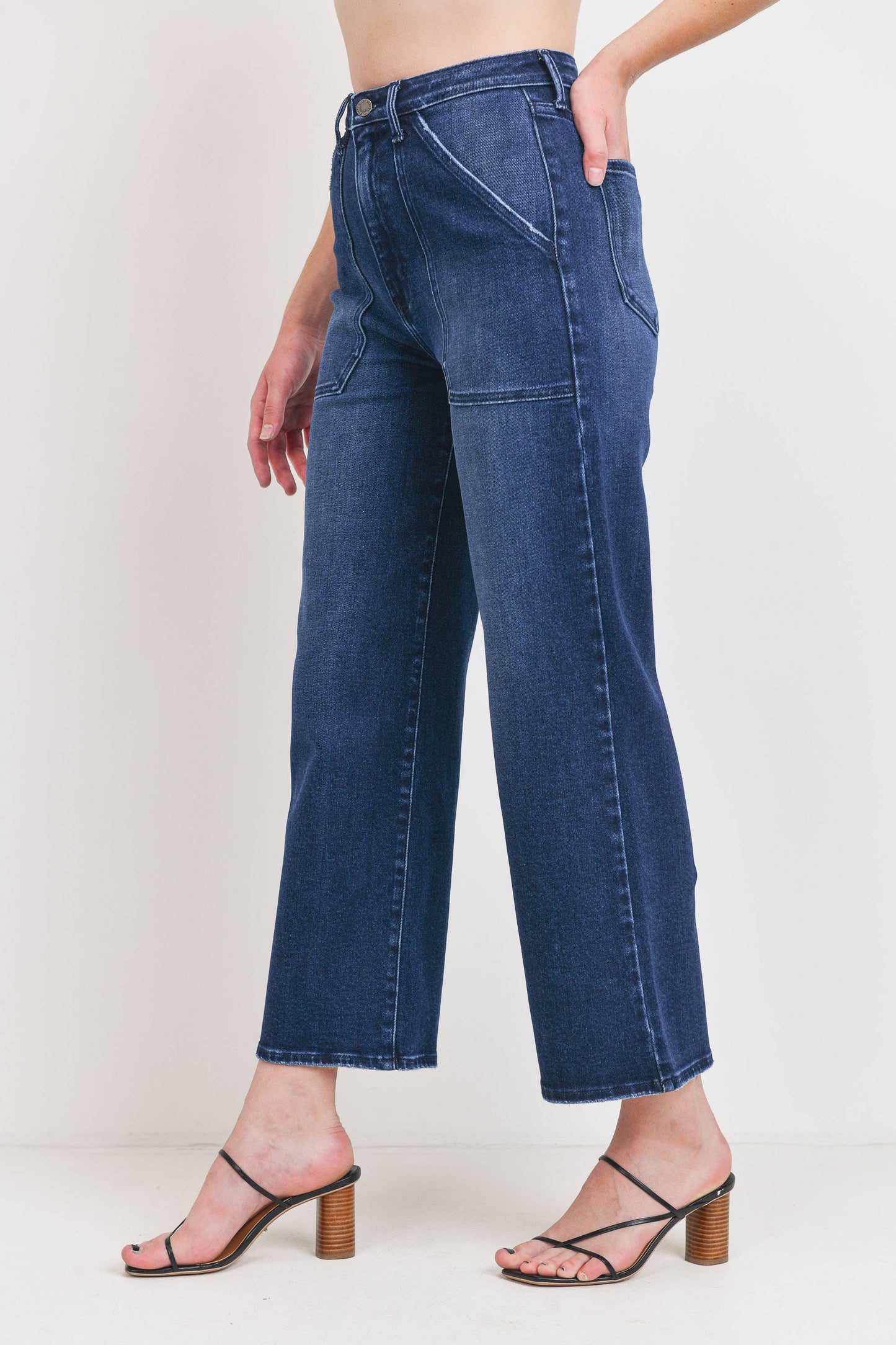 Kyle utility Jean in dark wash - best seller