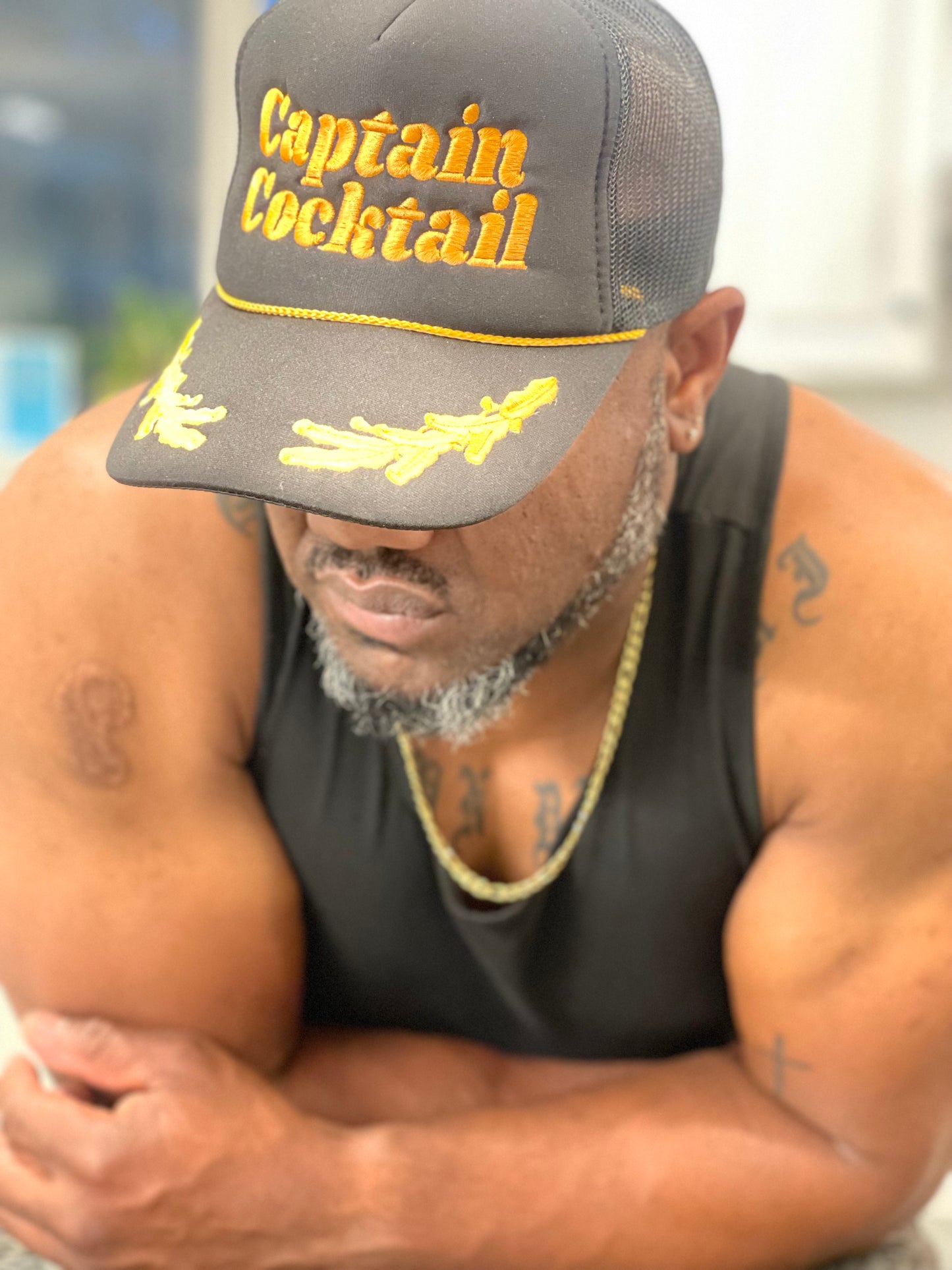Captain Cocktail Trucker Hat