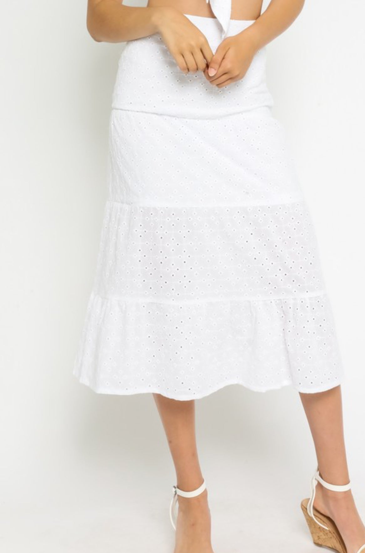 Halle tiered skirts
