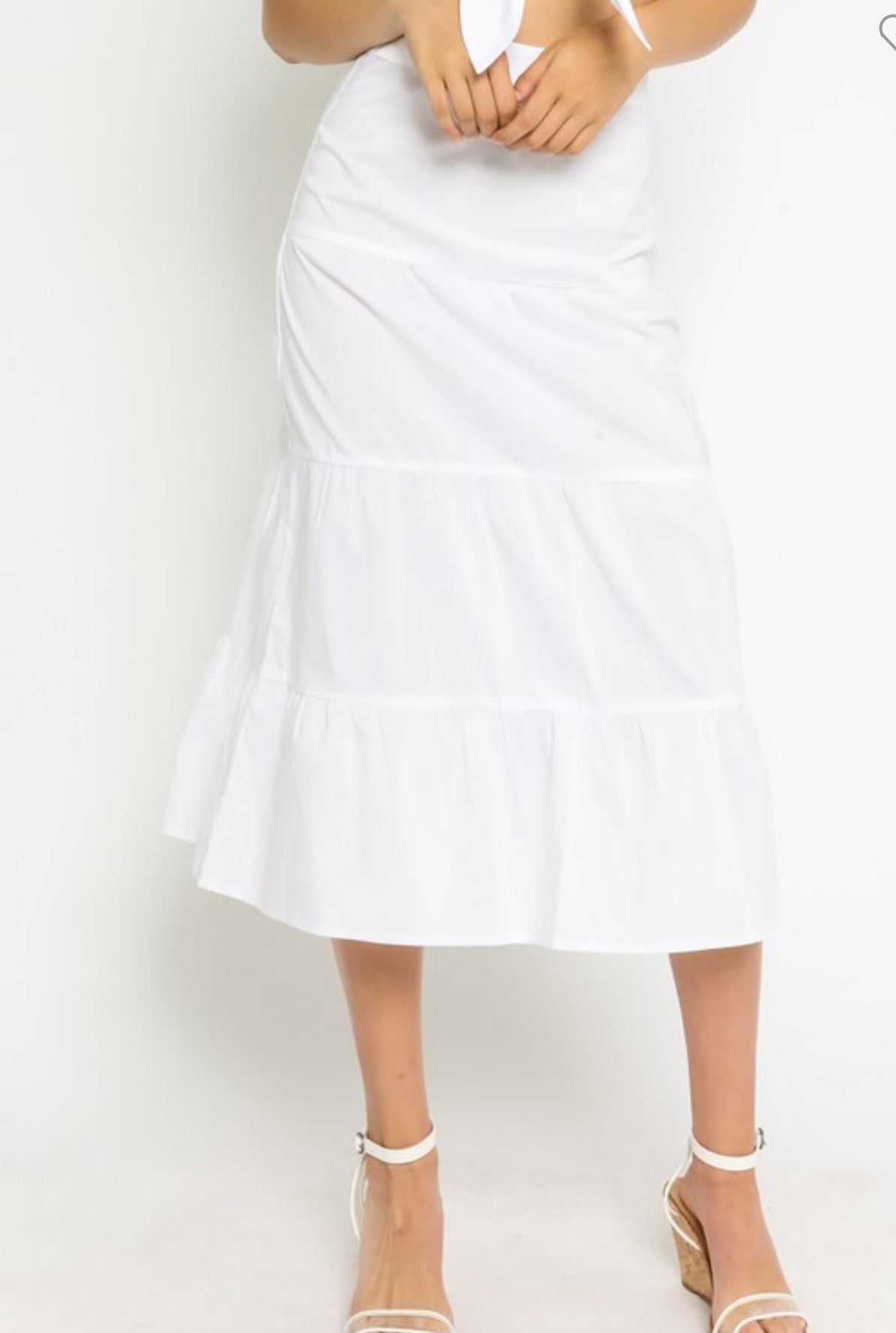 Halle tiered skirts