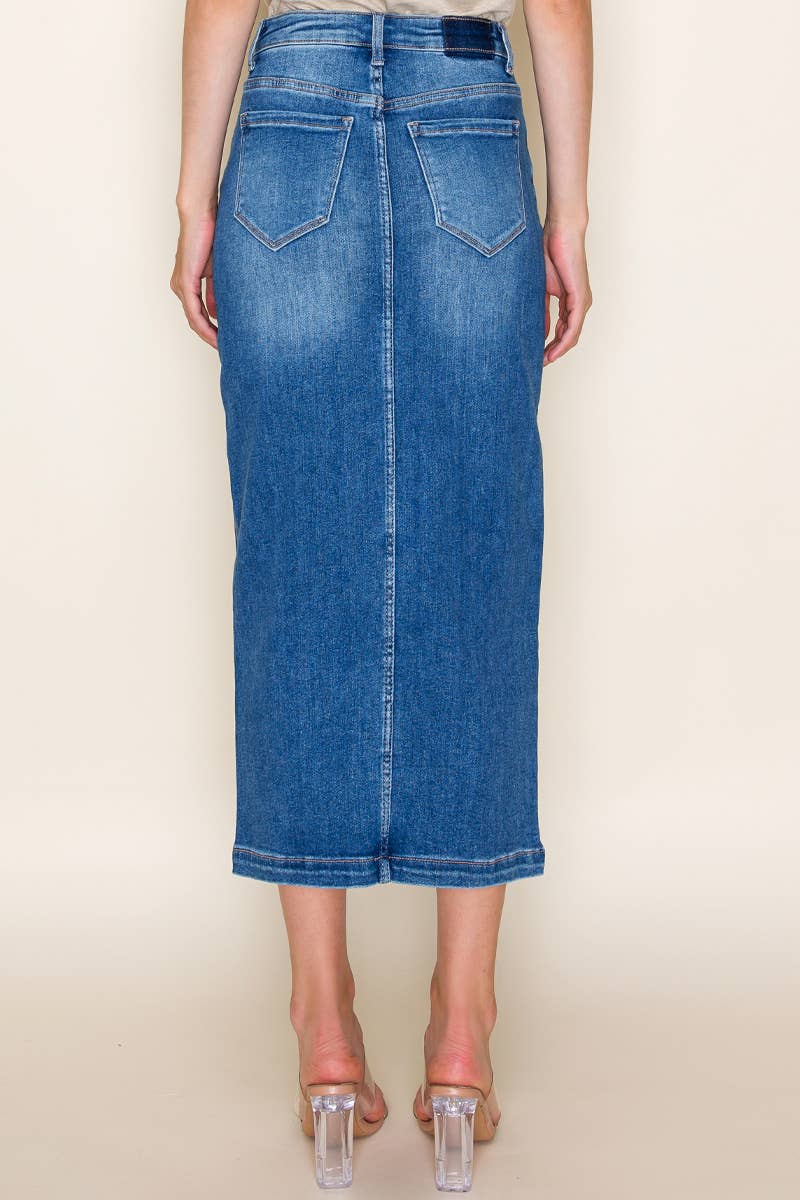 Kylie denim skirt