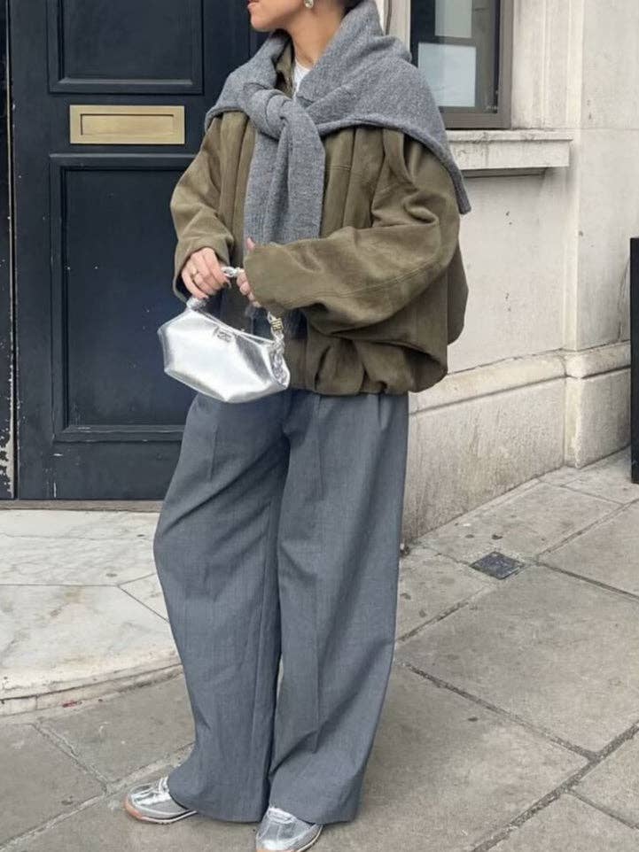 The Kirk Suede Touch Bomber Jacket-preorder