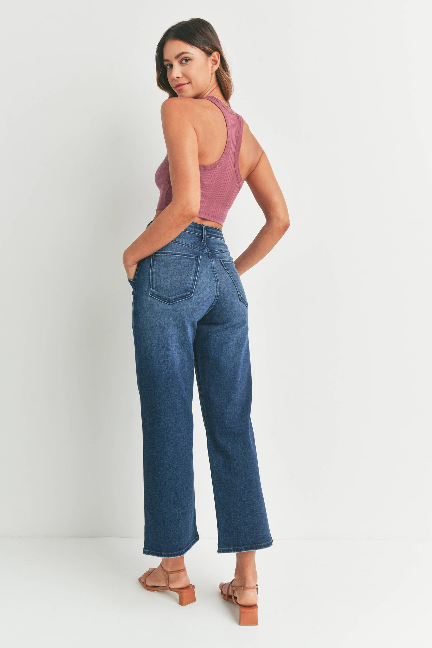 Kyle utility Jean in dark wash - best seller