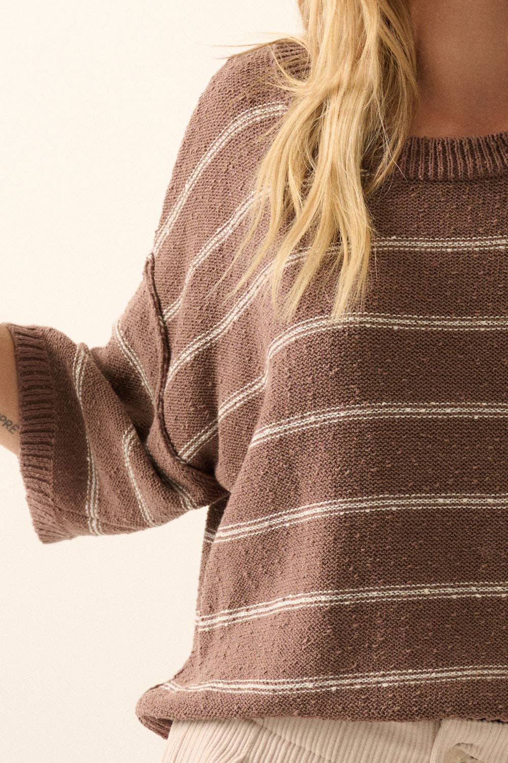Dawn boatneck knit