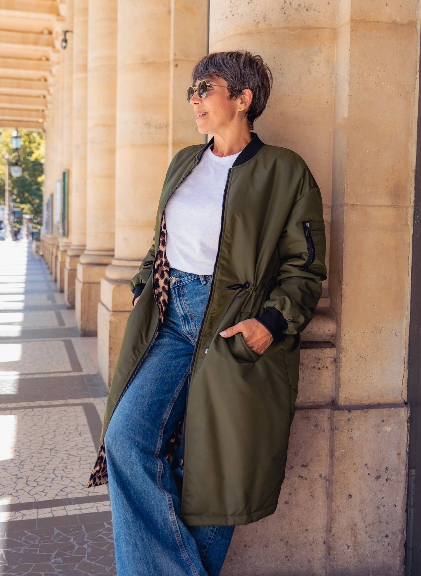 Jita REVERSIBLE BOMBER PARKA