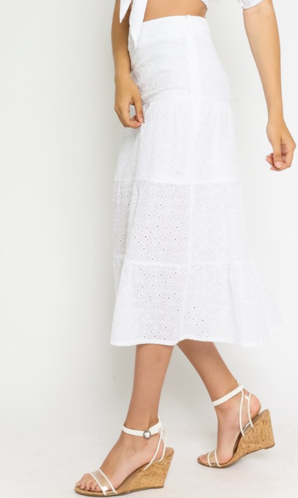Halle tiered skirts