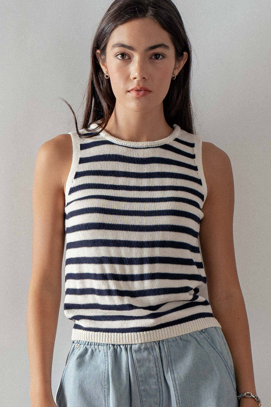 Dockside knit tank