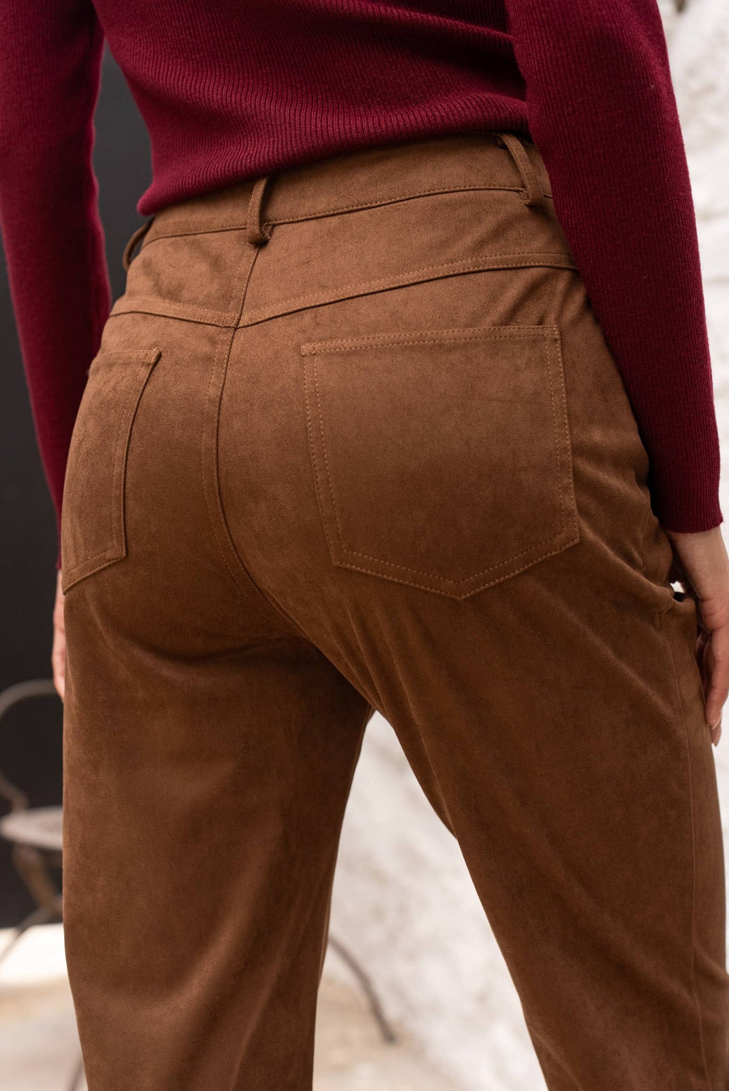 Gabriel suede trousers