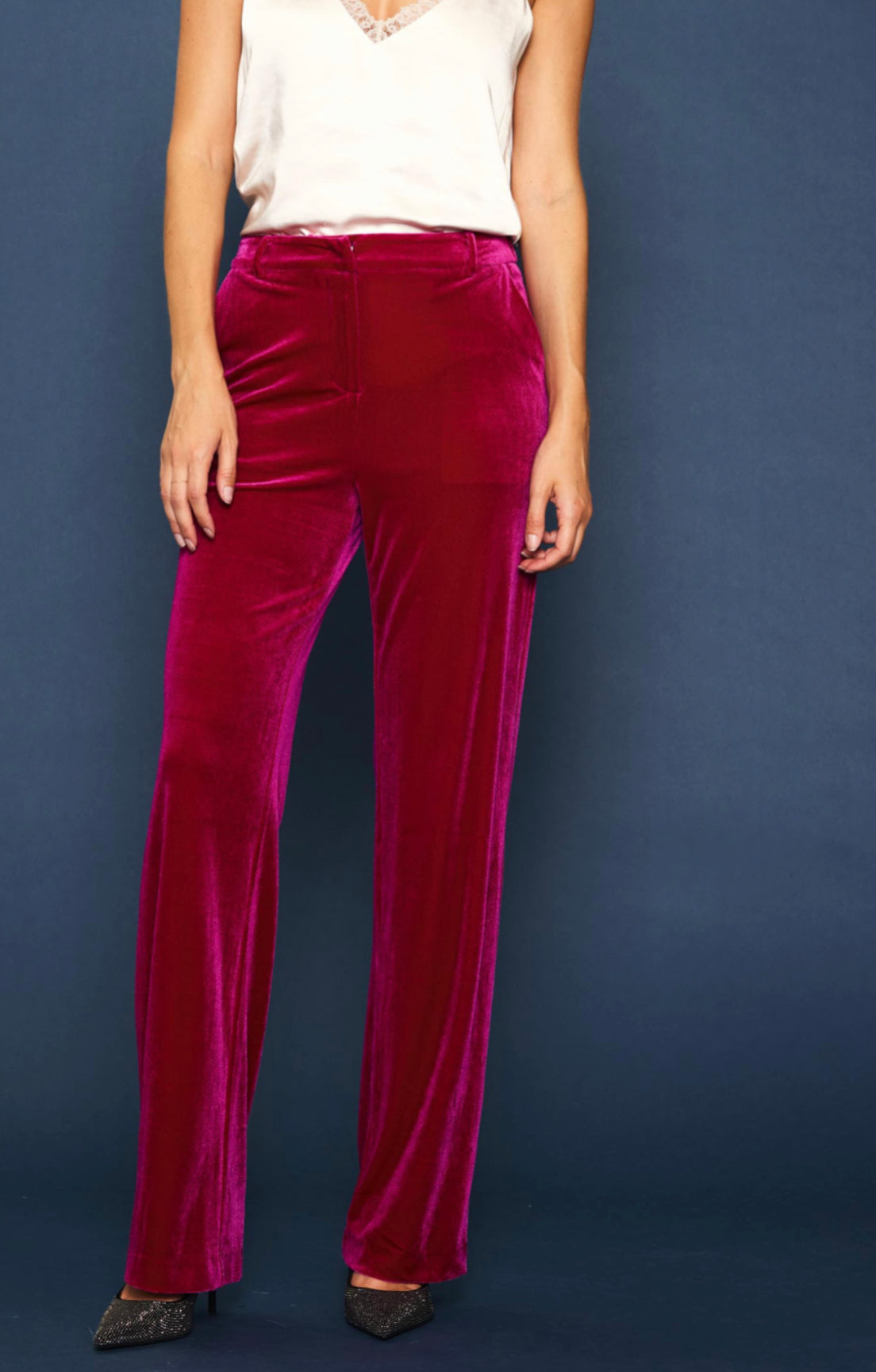 Speak easy velvet trousers(more colors)