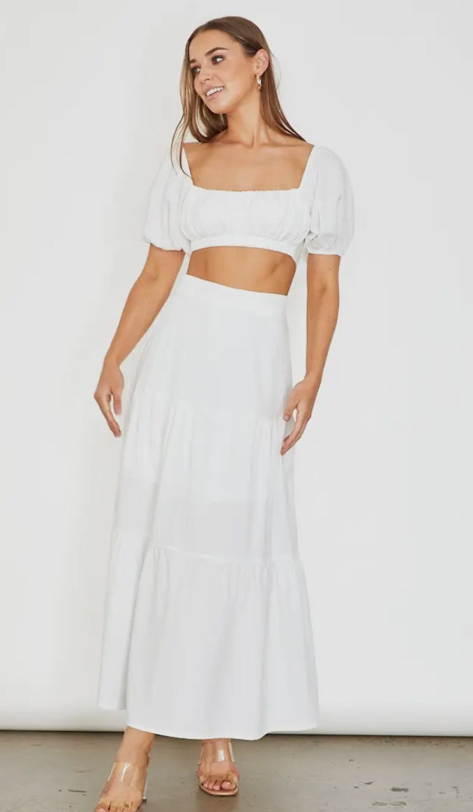 Halle cropped blouse