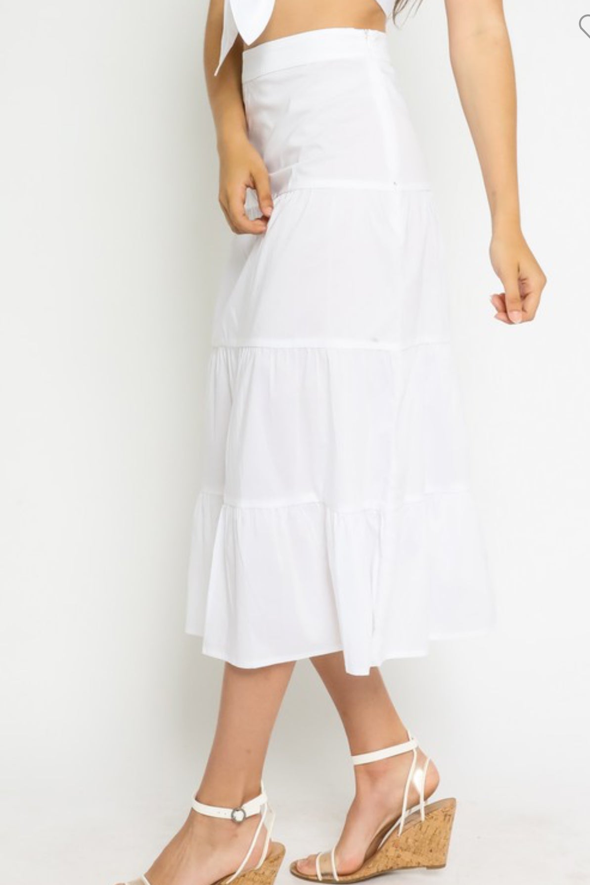 Halle tiered skirts