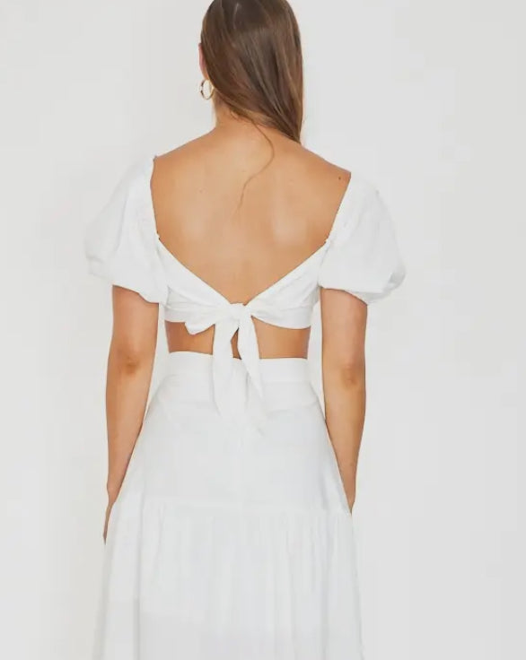 Halle cropped blouse