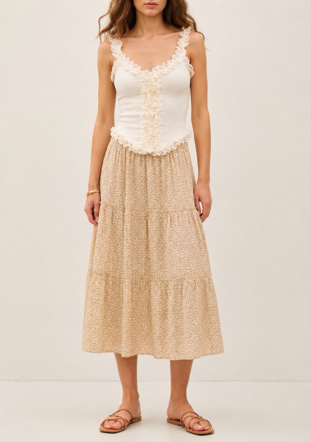 Lisa lace corset top