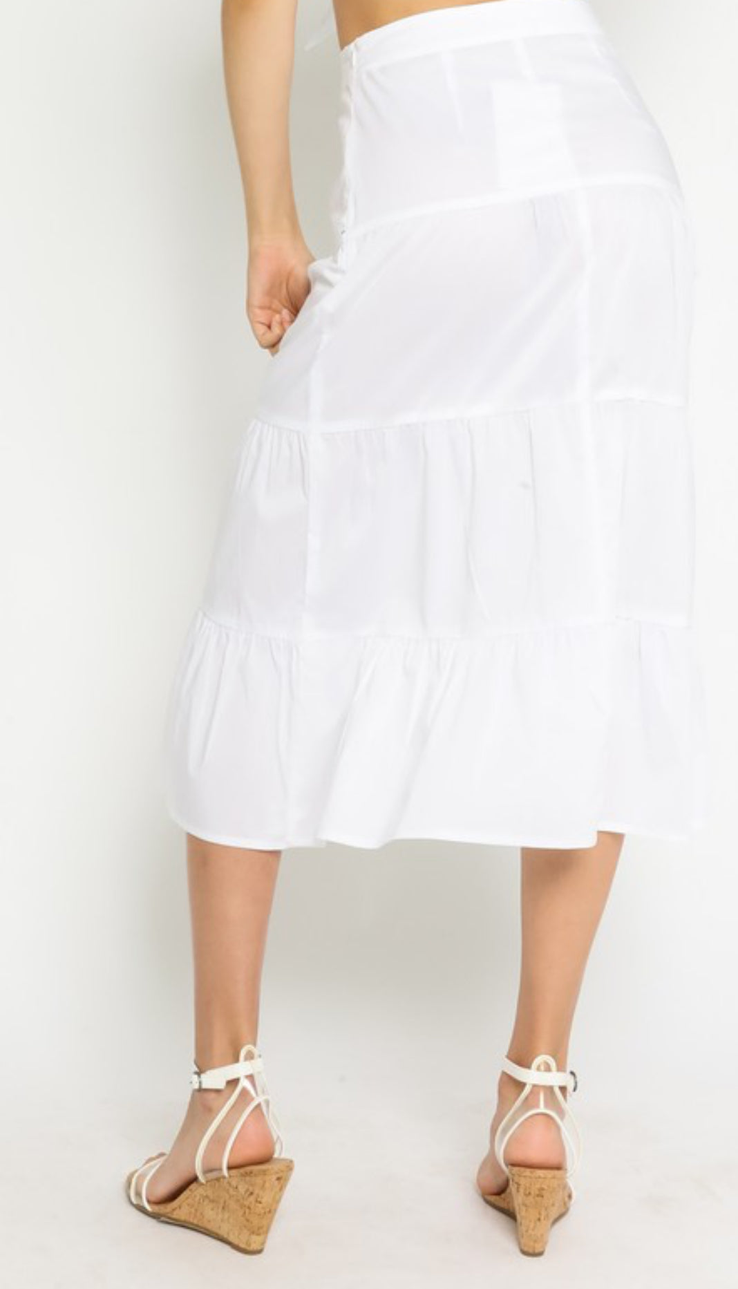 Halle tiered skirts