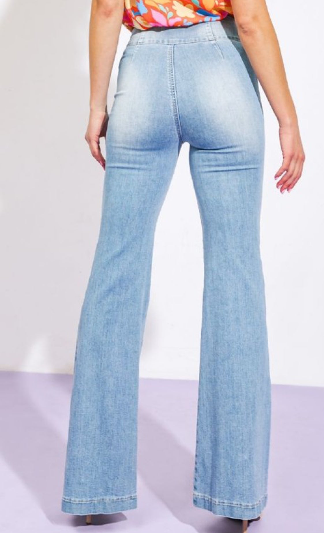 Shayna denim trouser