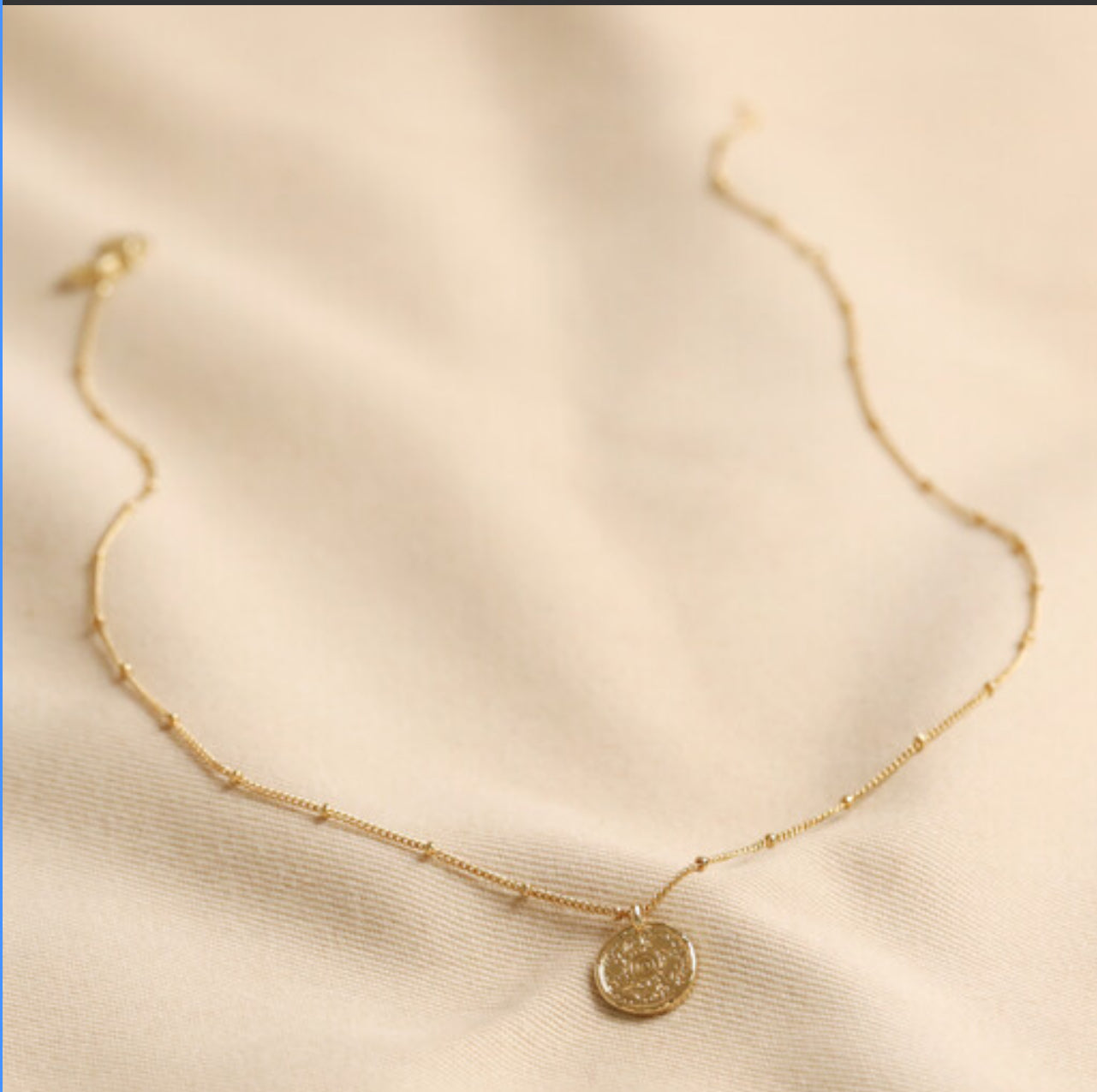 Delicate talisman necklace