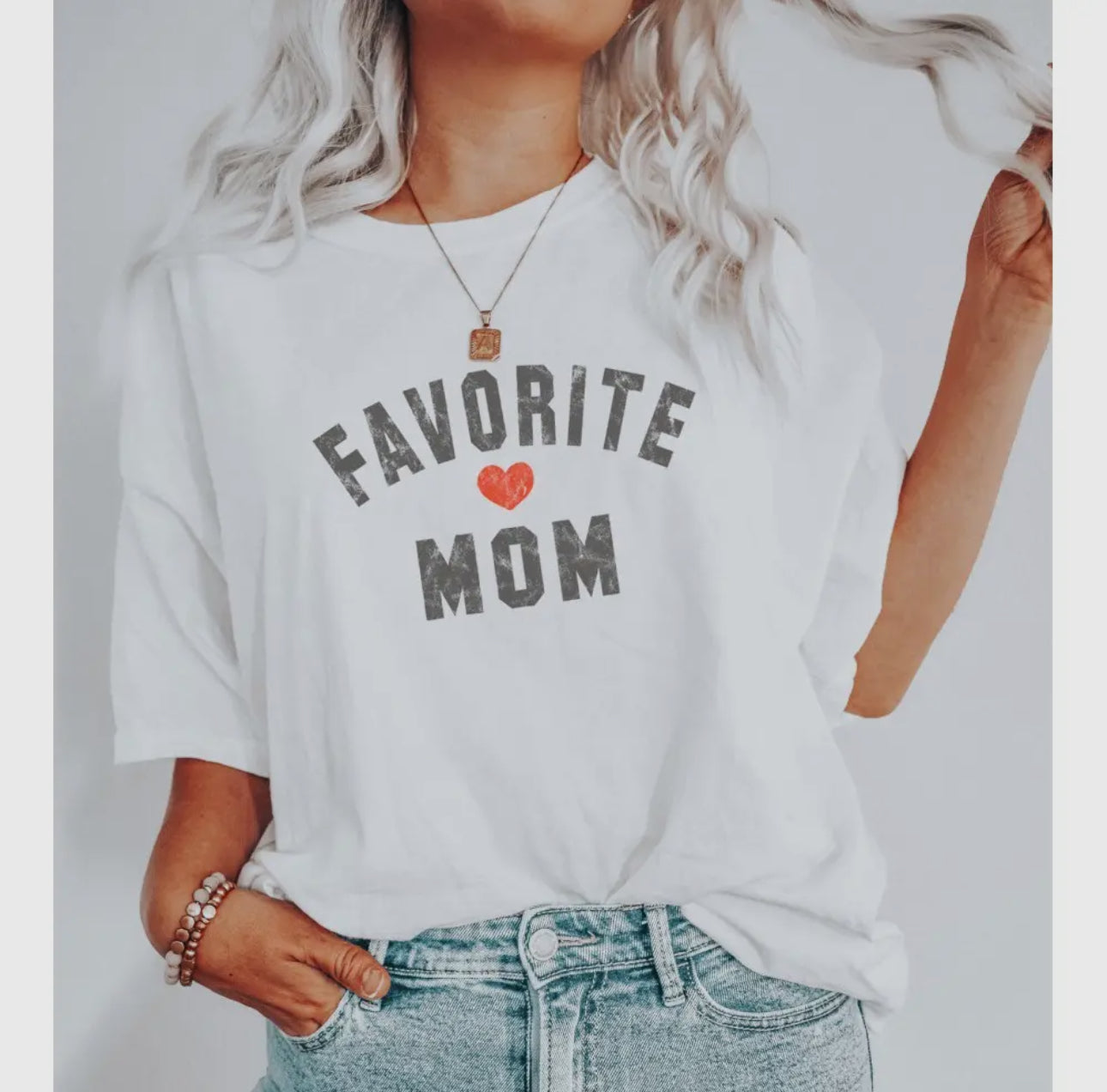 Favorite mom tee shirt