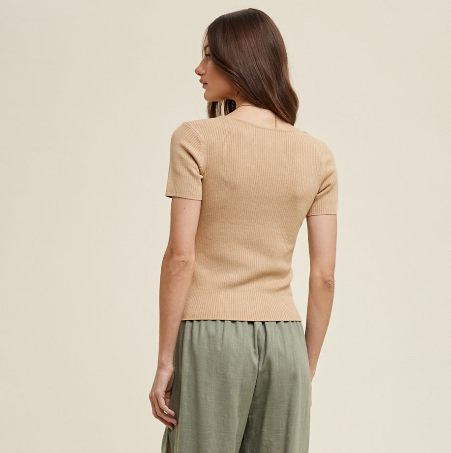 Marnie knit blouse