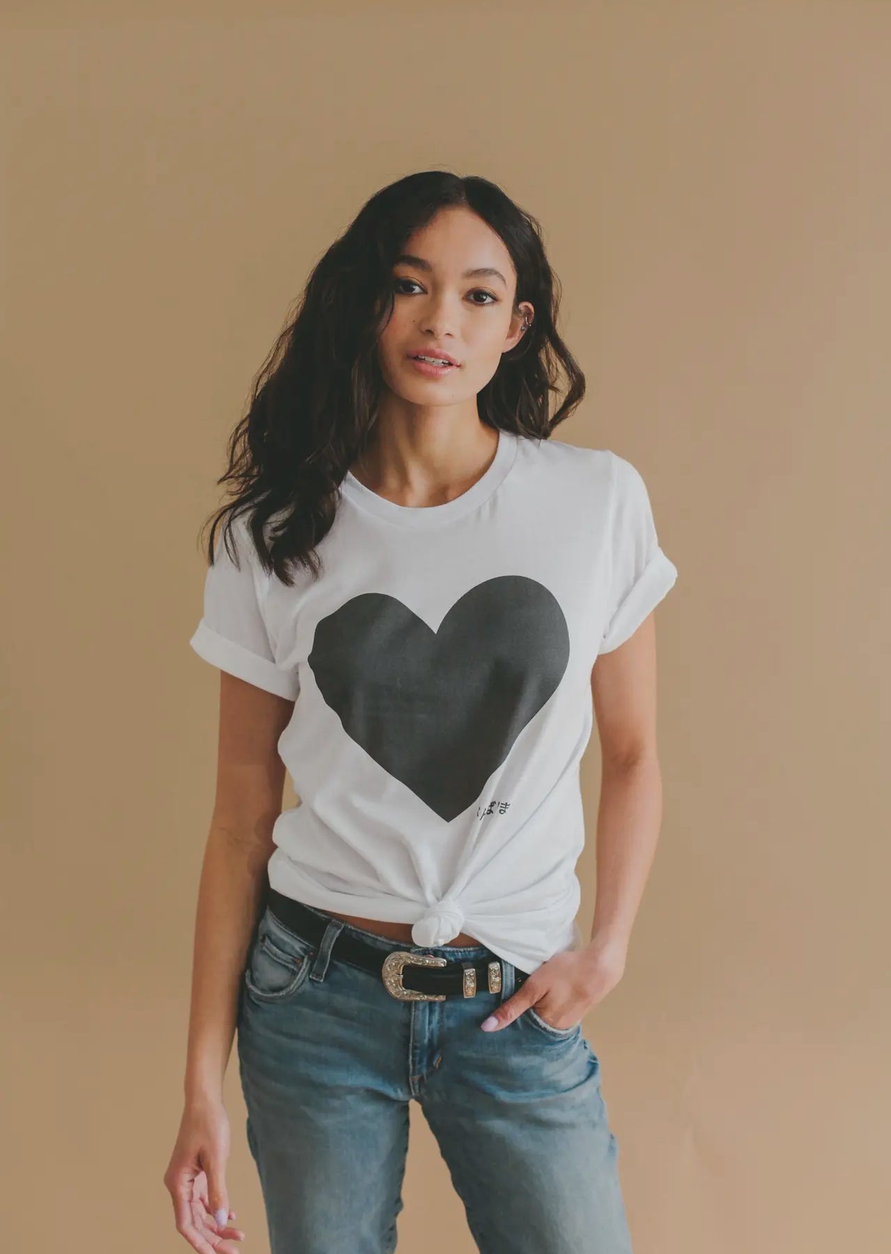 Big heart tee