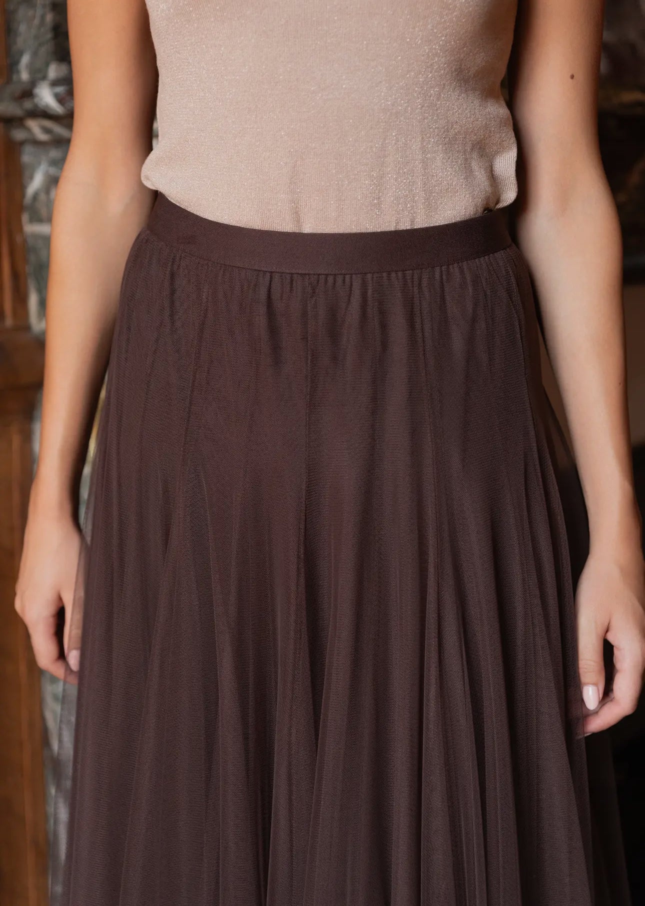 Ambre maxi tulle skirt-some are pre-order