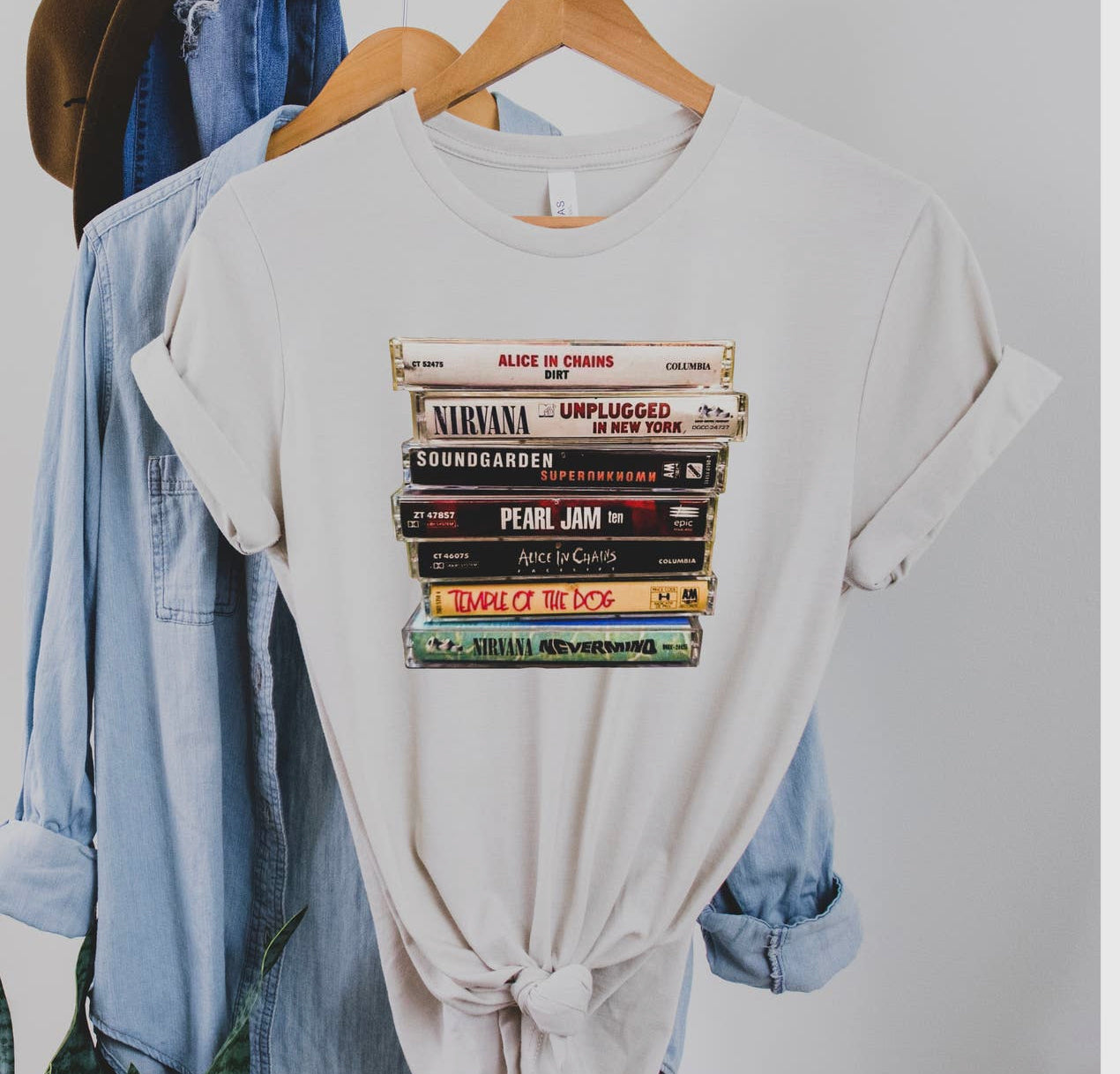 90’s cassettes tee-preorder