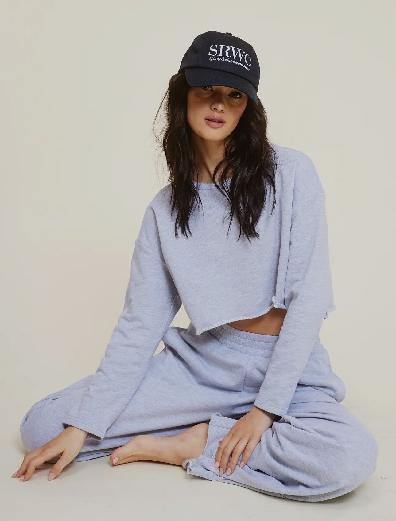 PaperDoll basics cropped sweatshirt(more colors)