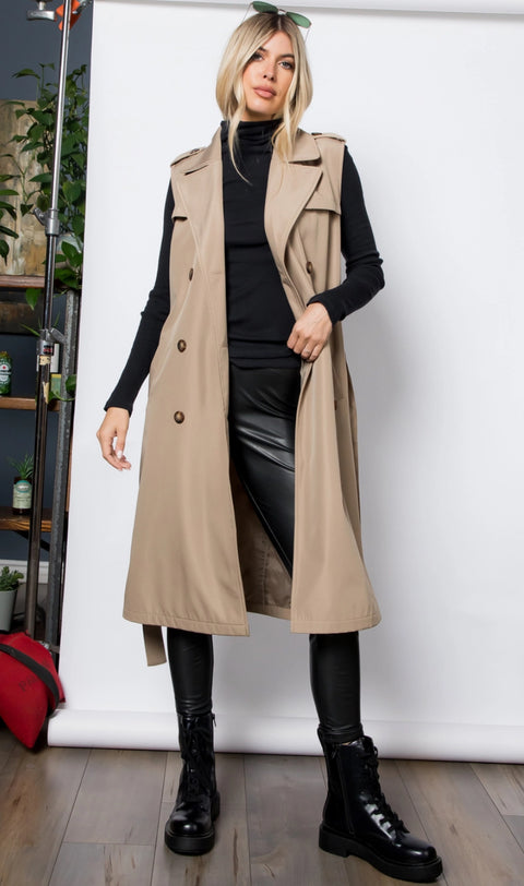 Tuesdays trench vest