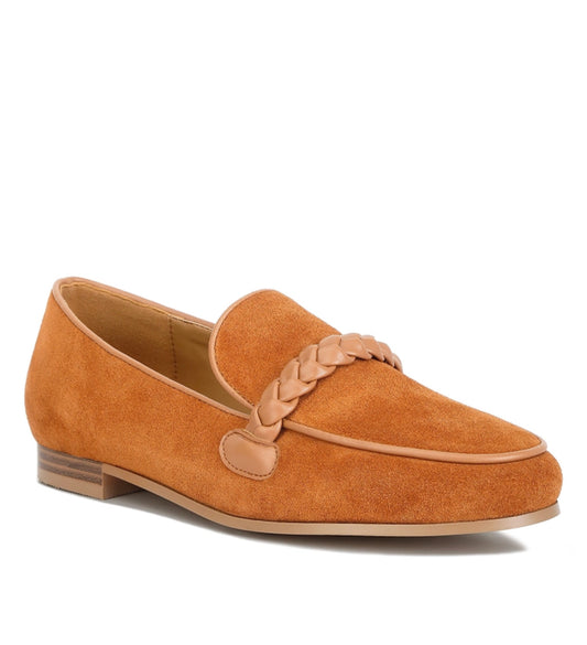 Echo genuine suede loafer