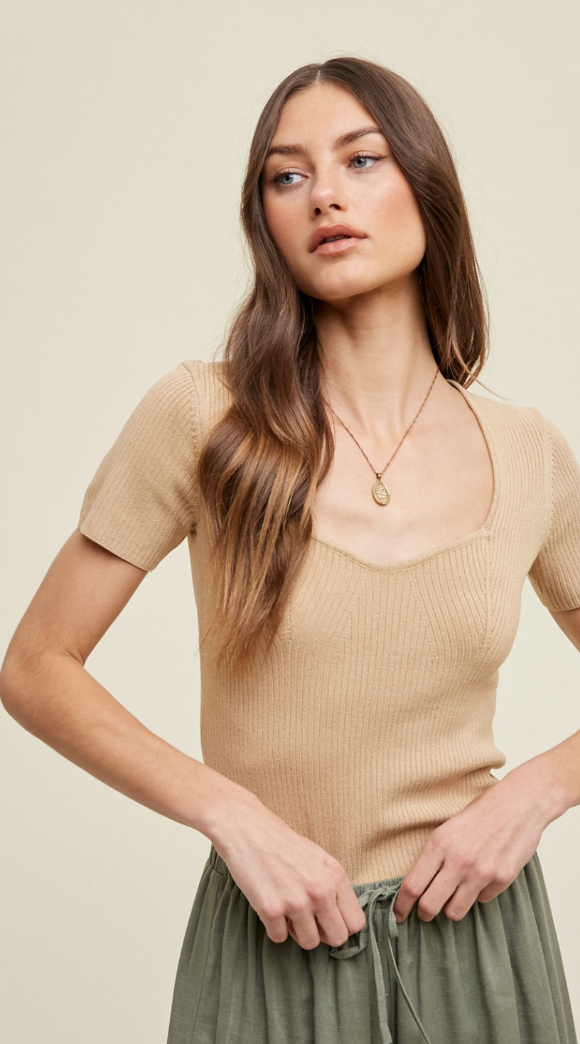 Marnie knit blouse