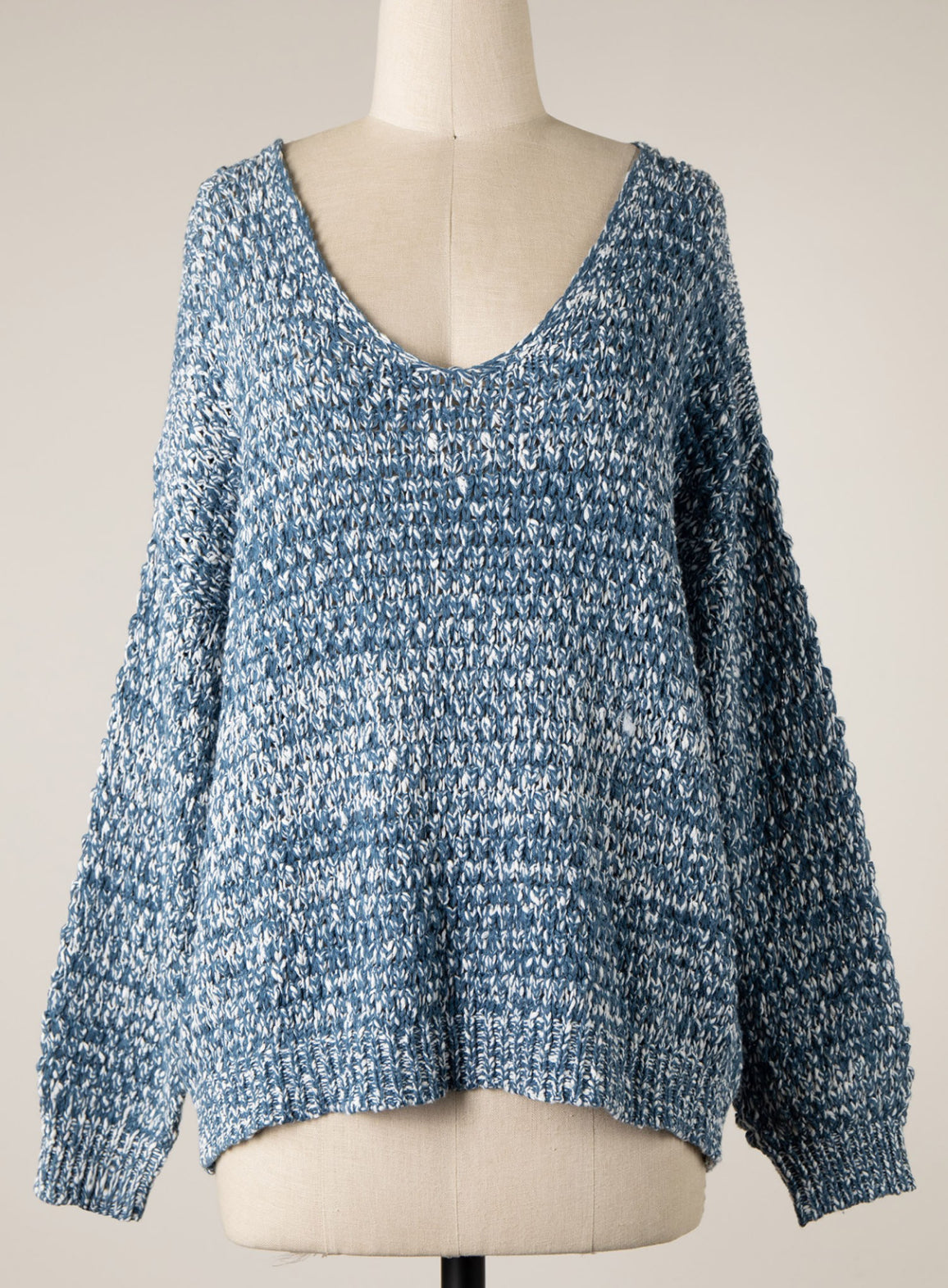 Indigo knit