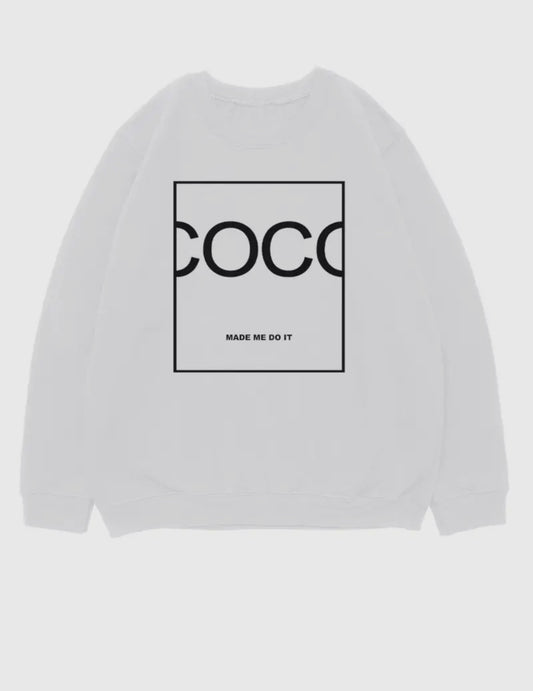 COCO made me it sweatshirt(more colors)