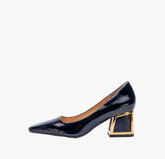 Blink square toe heel