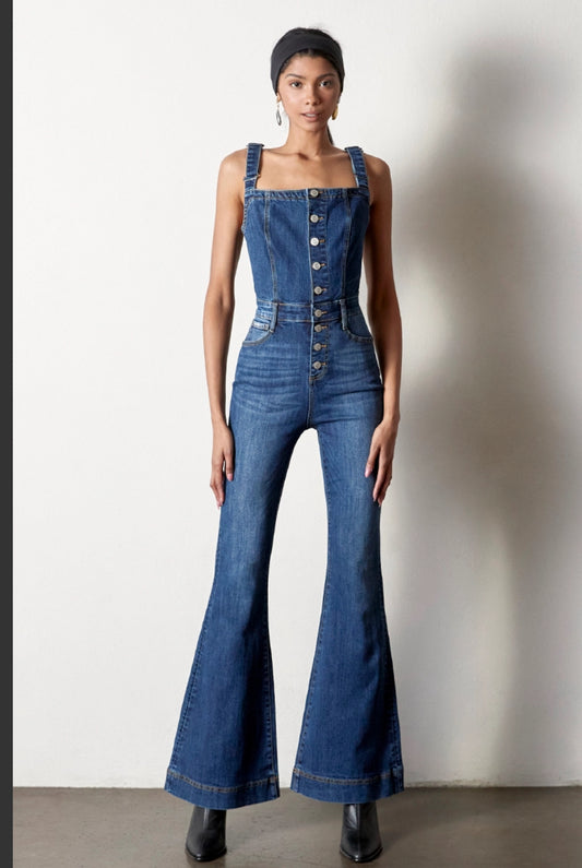 Good grace denim jumpsuit