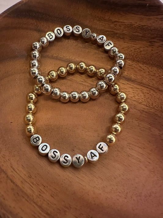 Bossy AF bracelet