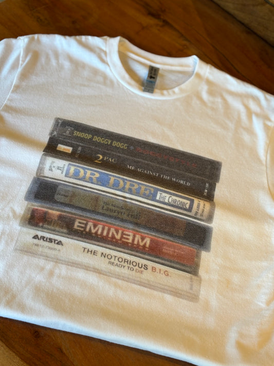 The Greats hip hop cassette tee