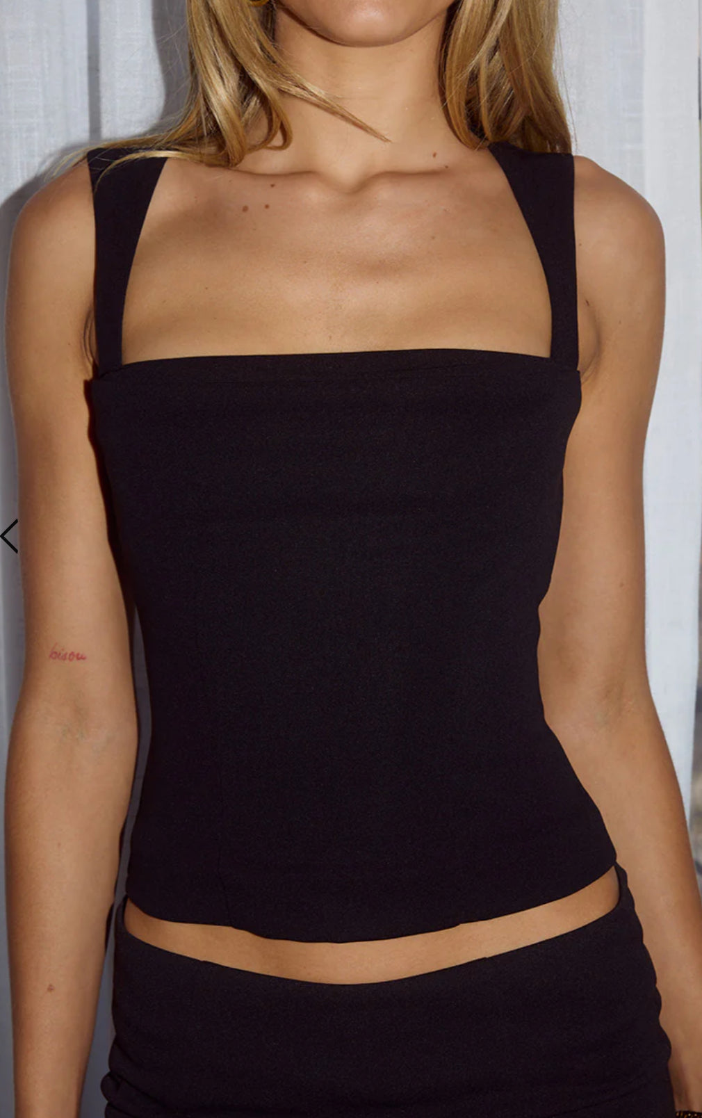 Cody square neck top