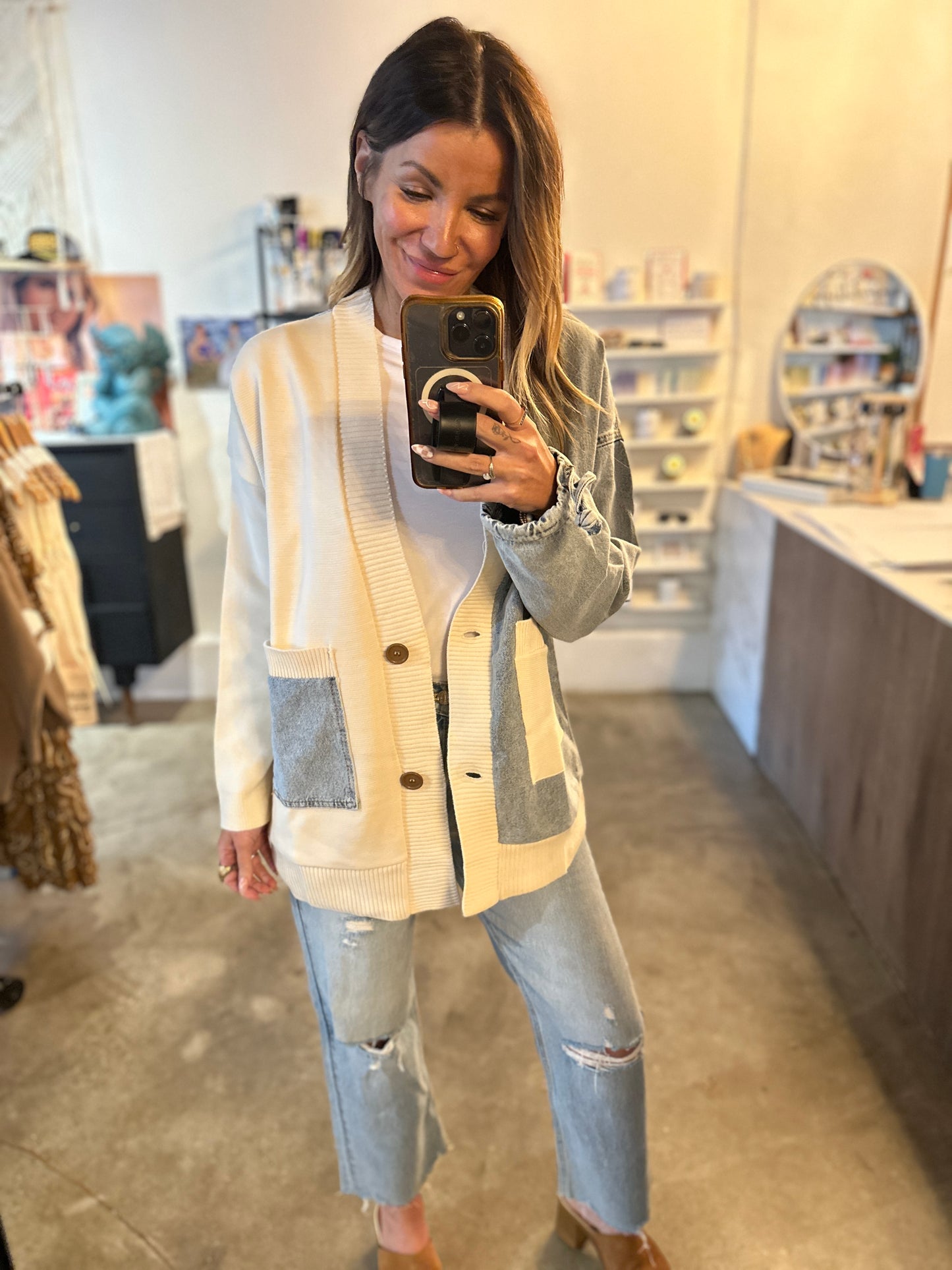 Brenna cardigan o/s preorder
