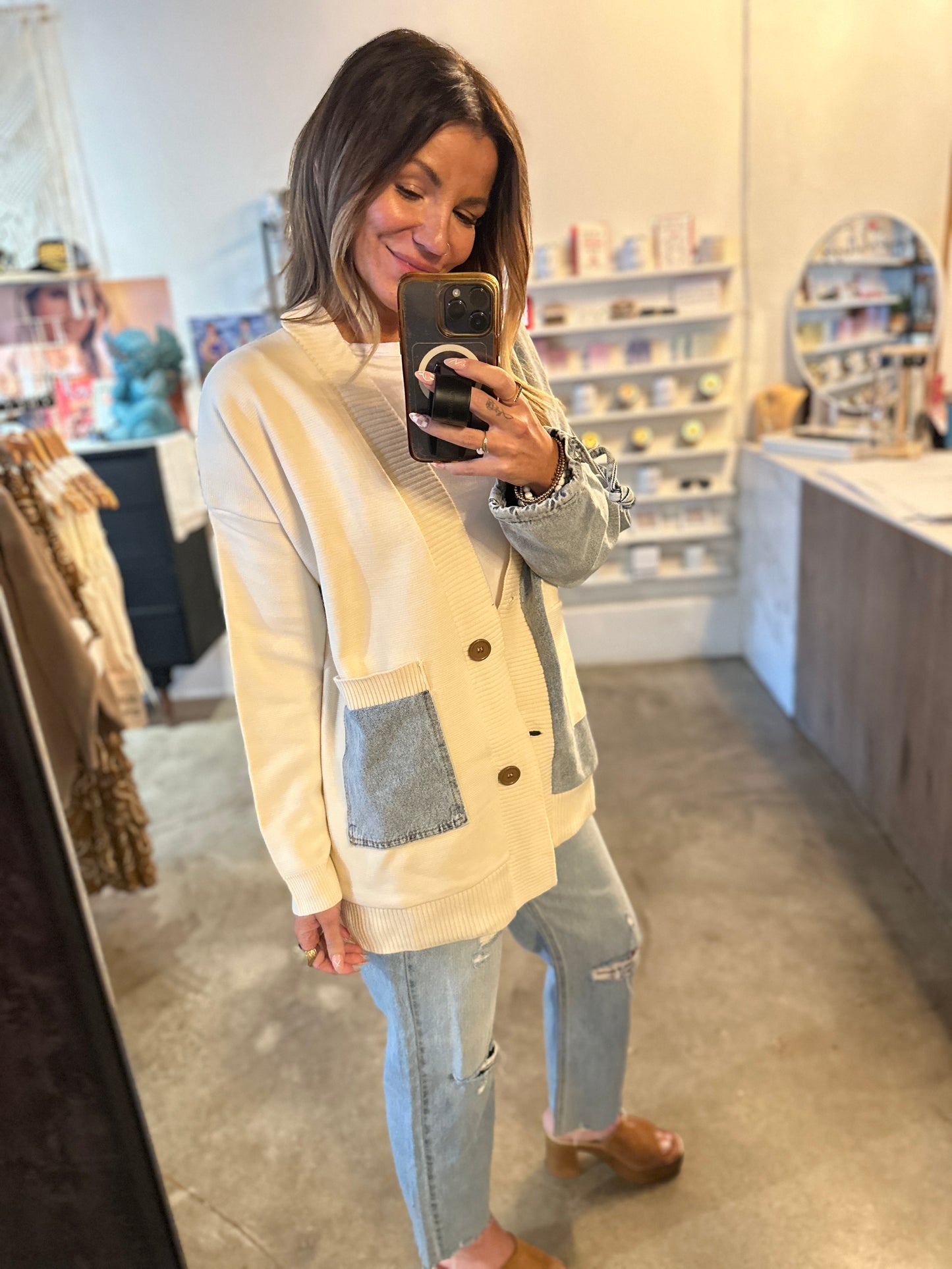 Brenna cardigan o/s preorder