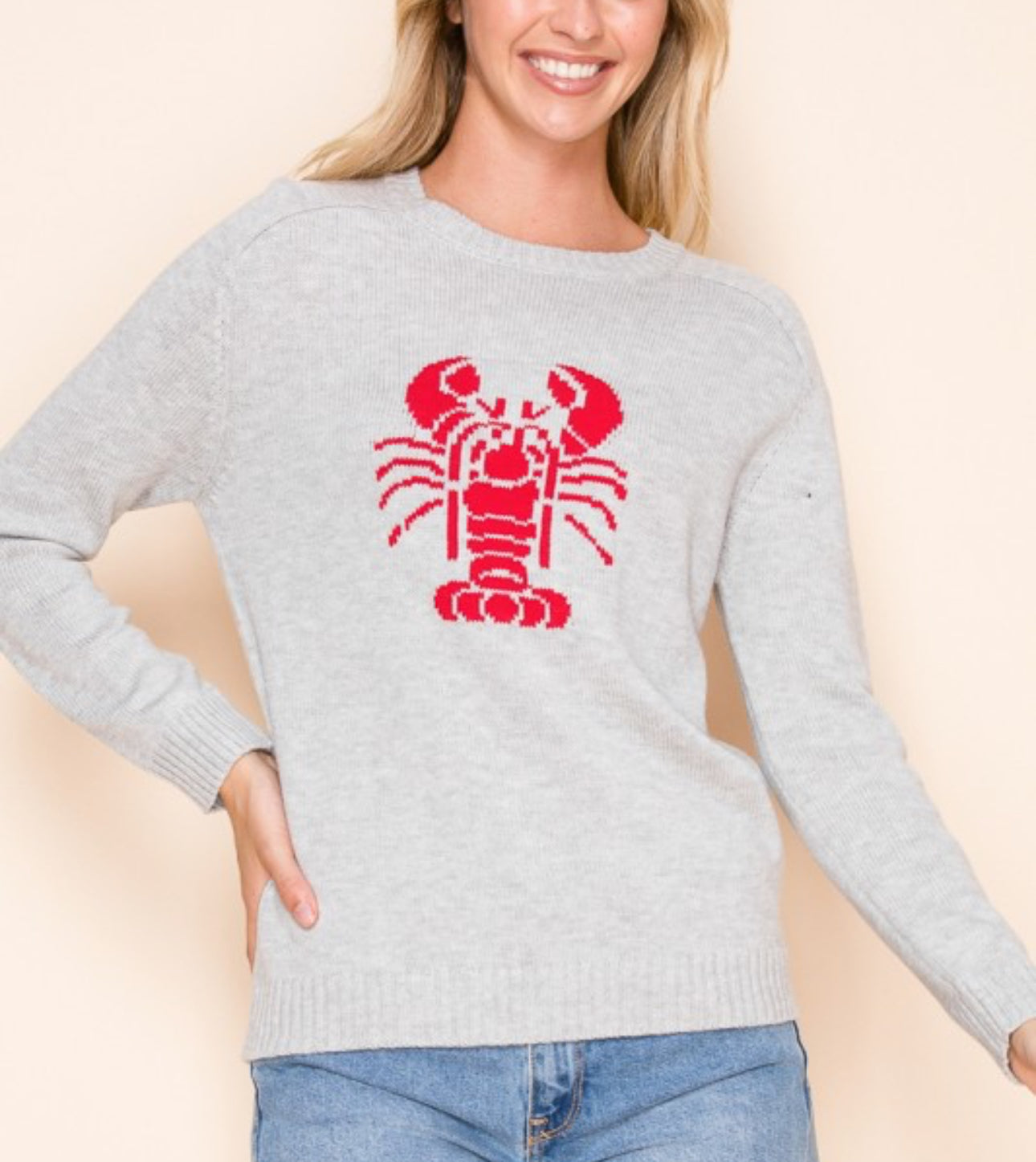 “Her lobster” crewneck