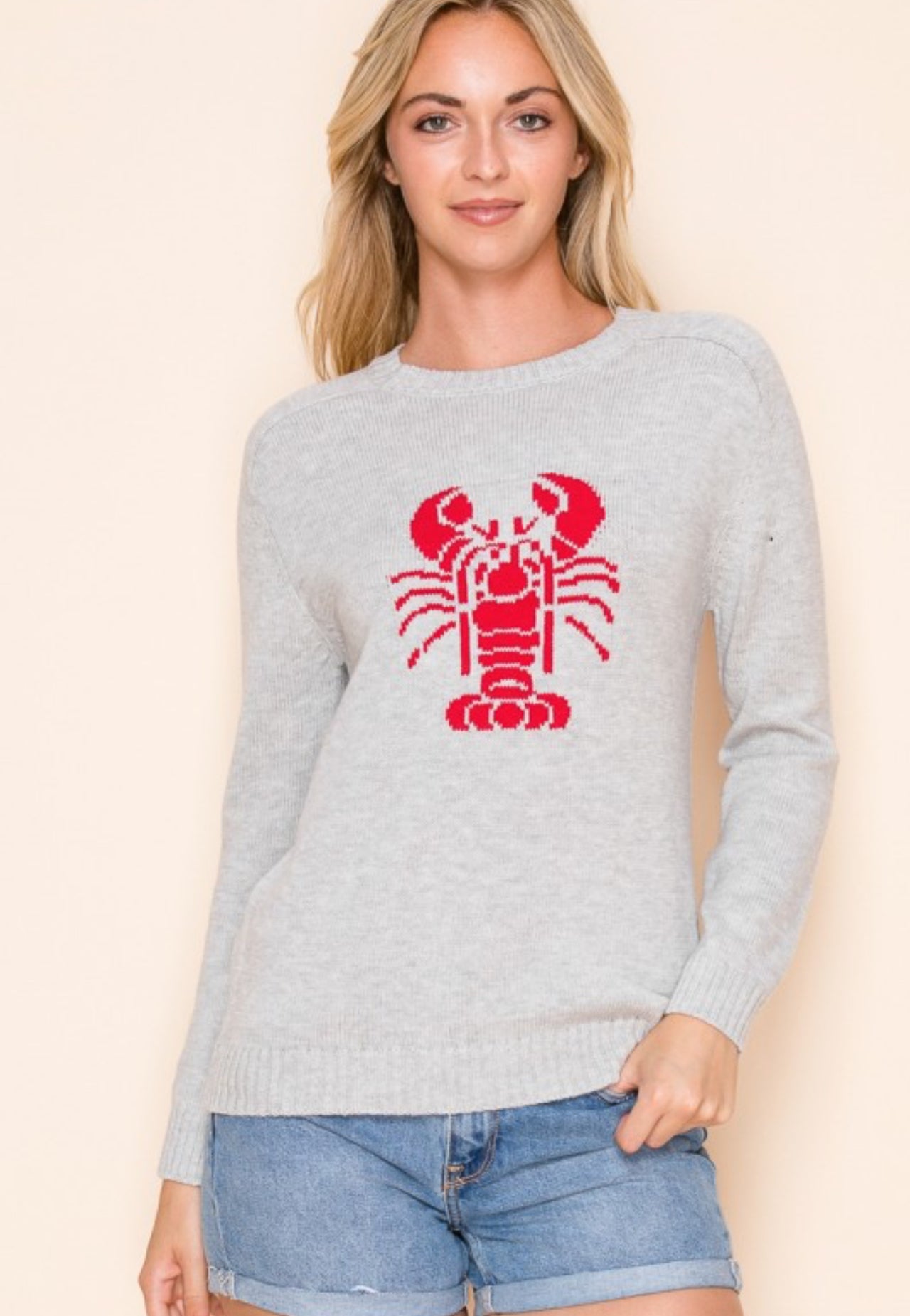 “Her lobster” crewneck