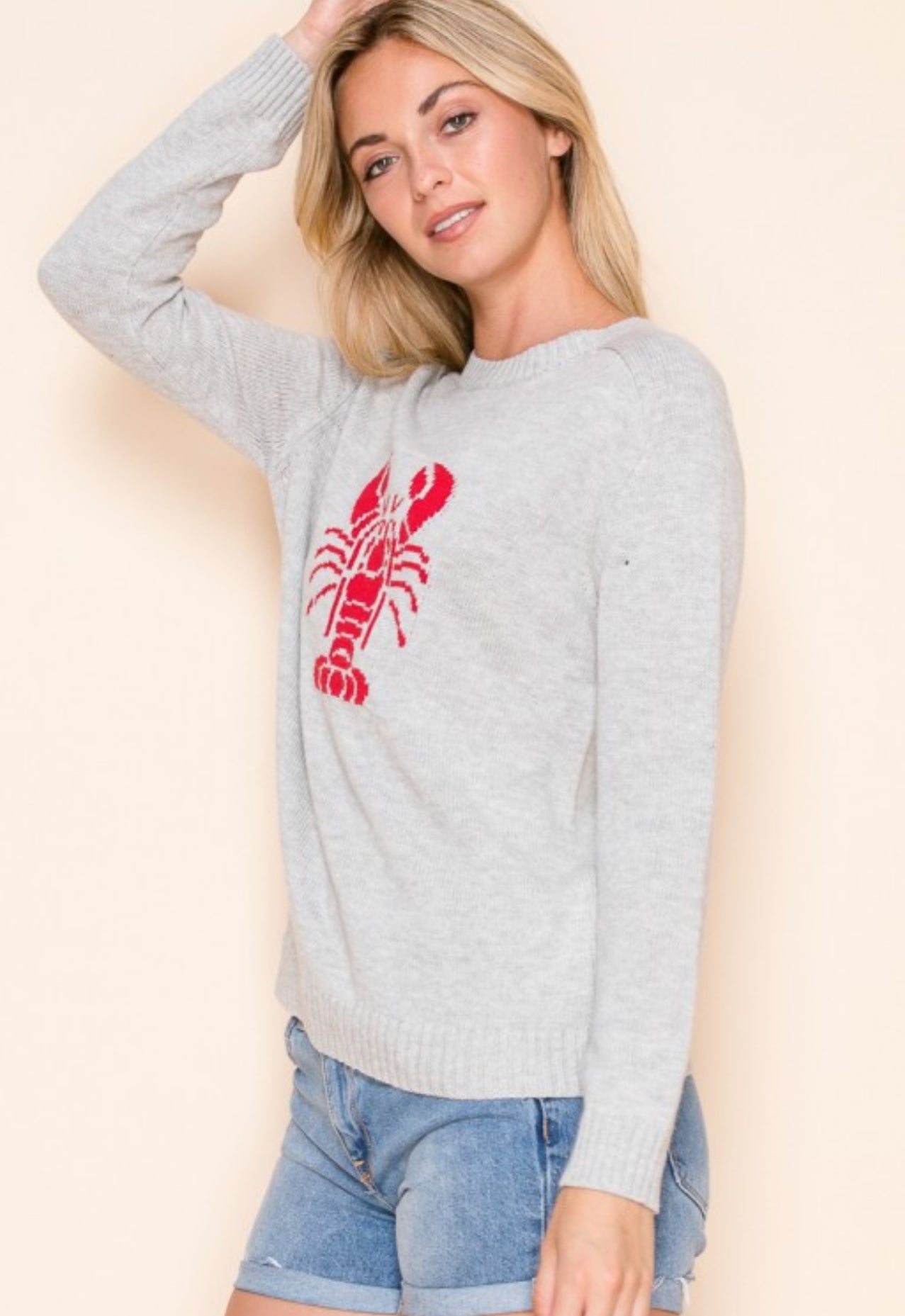 “Her lobster” crewneck