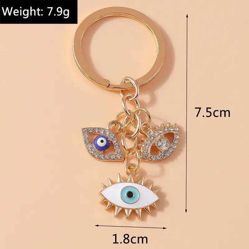 Evil Eye Keychain Accessory