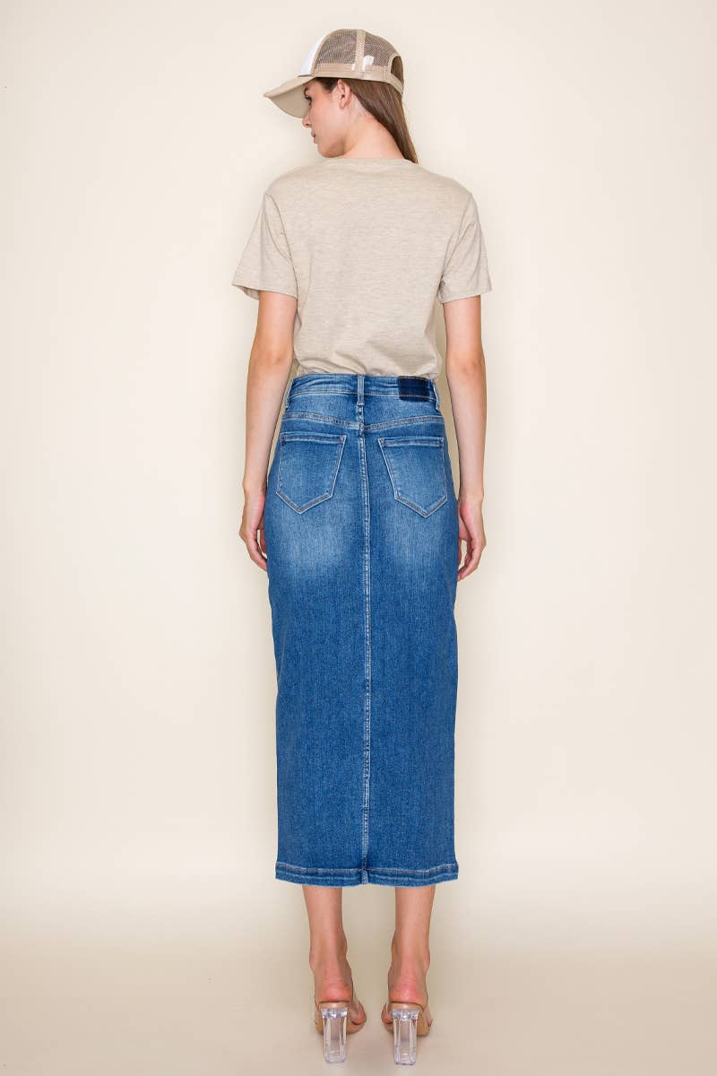 Kylie denim skirt