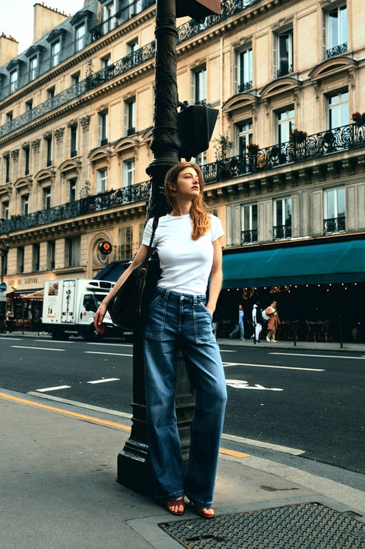 Amber high rise jeans